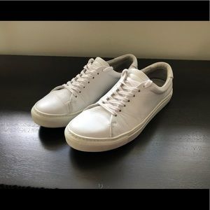 Beckett Simonon - White, Genuine Leather Sneakers